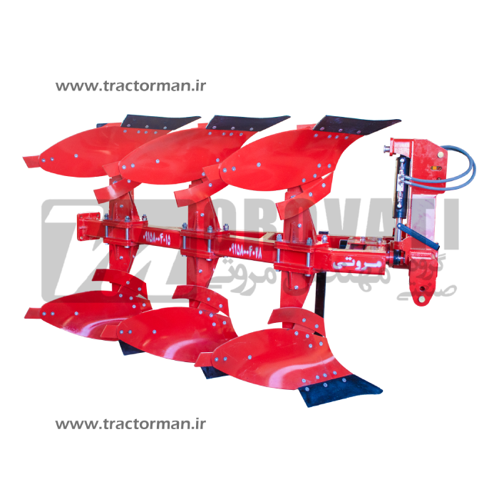 Double-sided reversible plow, 3 furrows - Image 6
